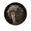 Antinoo Dionisio Piatto in ceramica - Margherita Lipinska