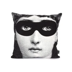 Cuscino Burlesque bianco/nero - Fornasetti