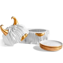 HAAS LYNDA BOX Set di 4 Piatti - L'Objet
