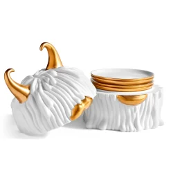 HAAS LYNDA BOX Set di 4 Piatti - L'Objet