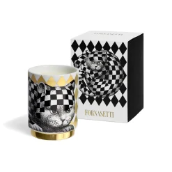 High Fidelity Quadrettato Candela Immaginazione - Fornasetti