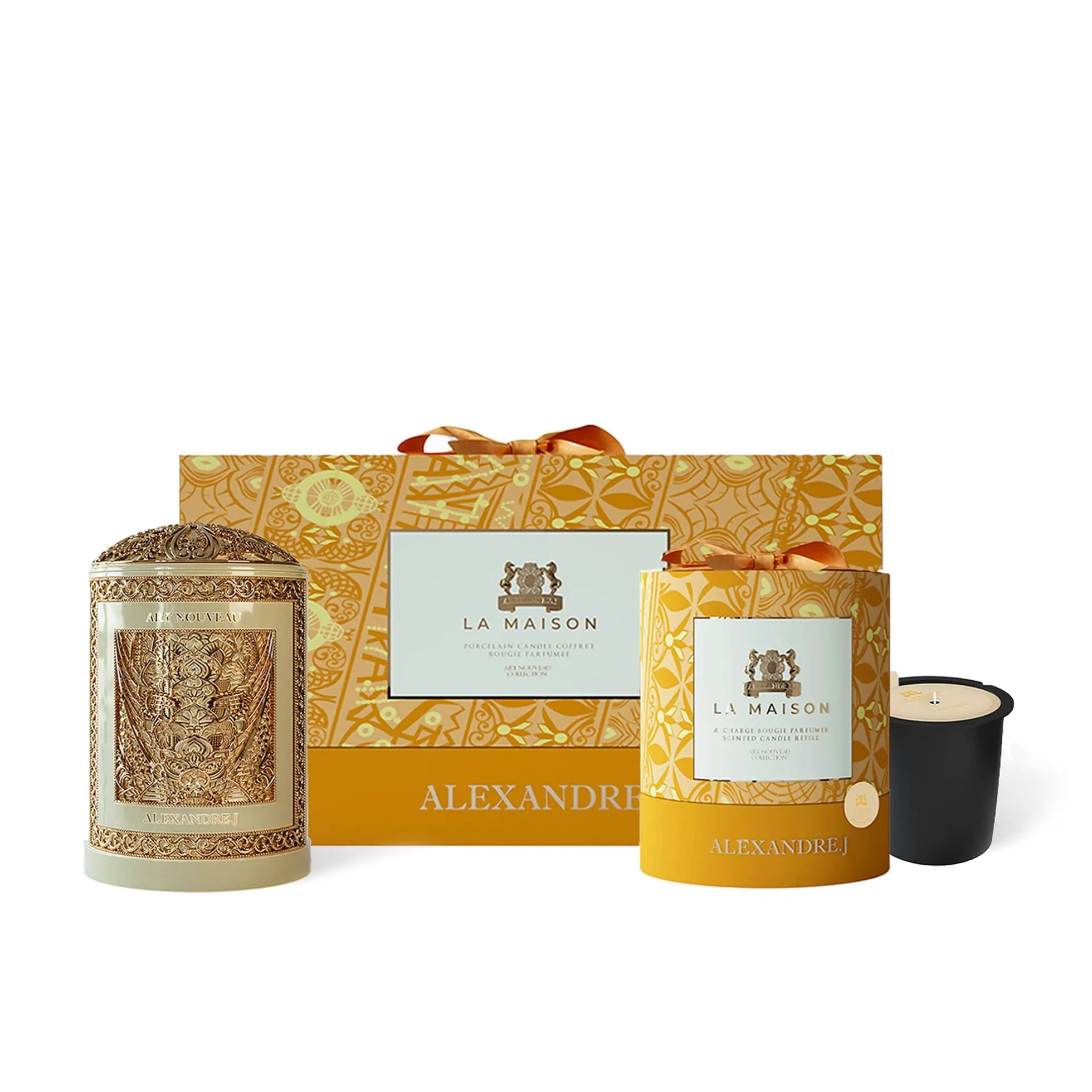 Ivory Candle Set - Alexandre.J