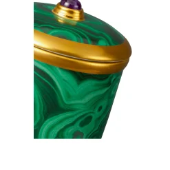 Malachite Candle - L'Objet