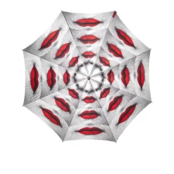 Ombrello con manico Bocche - Fornasetti