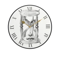 Orologio da Parete Tema e Variazioni n.184 B/N - Fornasetti