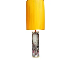 Paralume Cilindrico Plissé Giallo - Fornasetti