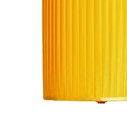 Paralume Cilindrico Plissé Giallo - Fornasetti