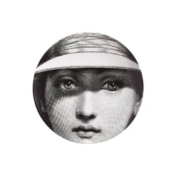 Piatto Tema e Variazioni N.123 B/N - Fornasetti