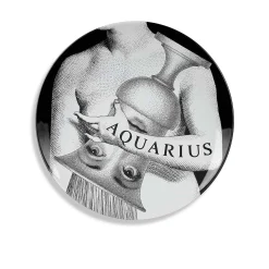 Piatto Zodiaco Aquario Tema e Variazioni N. 358 - Fornasetti
