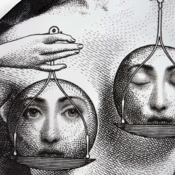 Piatto Zodiaco Bilancia Tema e Variazioni N. 354 - Fornasetti