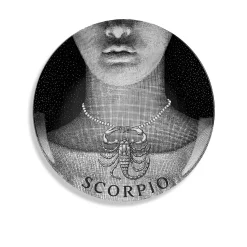Piatto Zodiaco Scorpione Tema e Variazioni N. 355 - Fornasetti