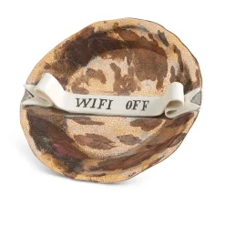 Ruan Hoffman Plate With Ribbon Wifi Off - L'Objet