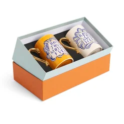 Ruan Hoffman Sweet Heart + Mother Fucker Mugs (Set di 2) - L'Objet