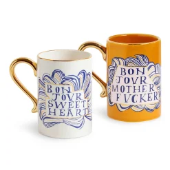 Ruan Hoffman Sweet Heart + Mother Fucker Mugs (Set di 2) - L'Objet