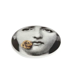 Scatola Tonda Tema e Variazioni N.137 Oro - Fornasetti
