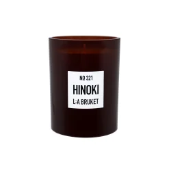 321 Scented Candle Hinoki - L:A Bruket