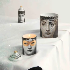 SE POI Candela Decoro Mascherina Fragranza Frutto Proibito - Fornasetti